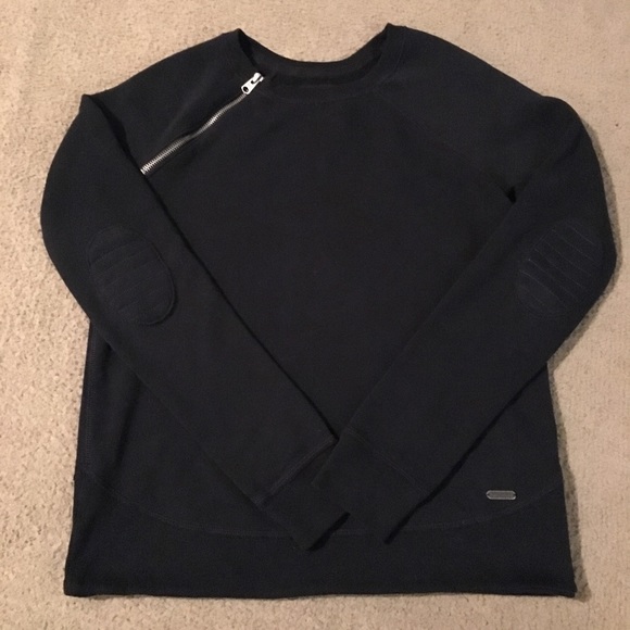 Abercrombie & Fitch Zipper Crewneck - Picture 2 of 4